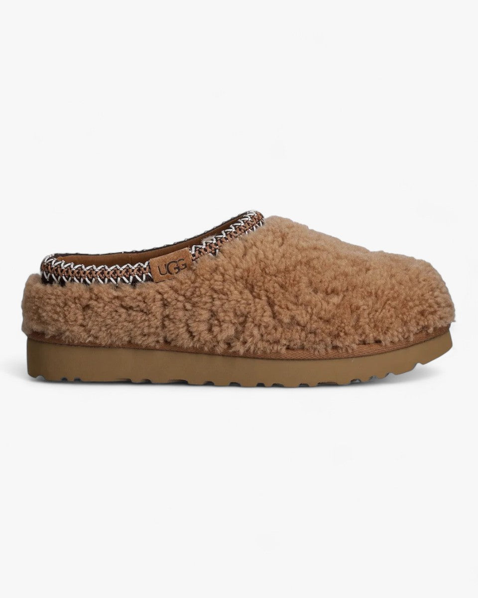 UGG Tasman Maxi Curly Slipper Chestnut