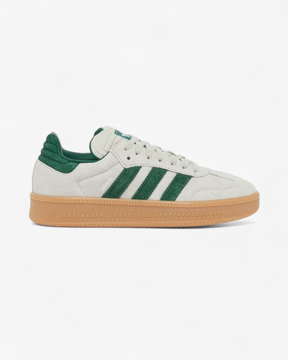 Adidas Samba XLG Putty Grey Collegiate Green