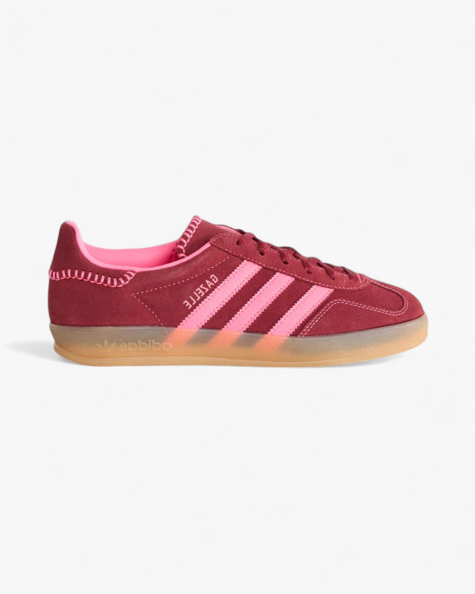 Adidas Gazelle Indoor Lucid Pink Noble Maroon