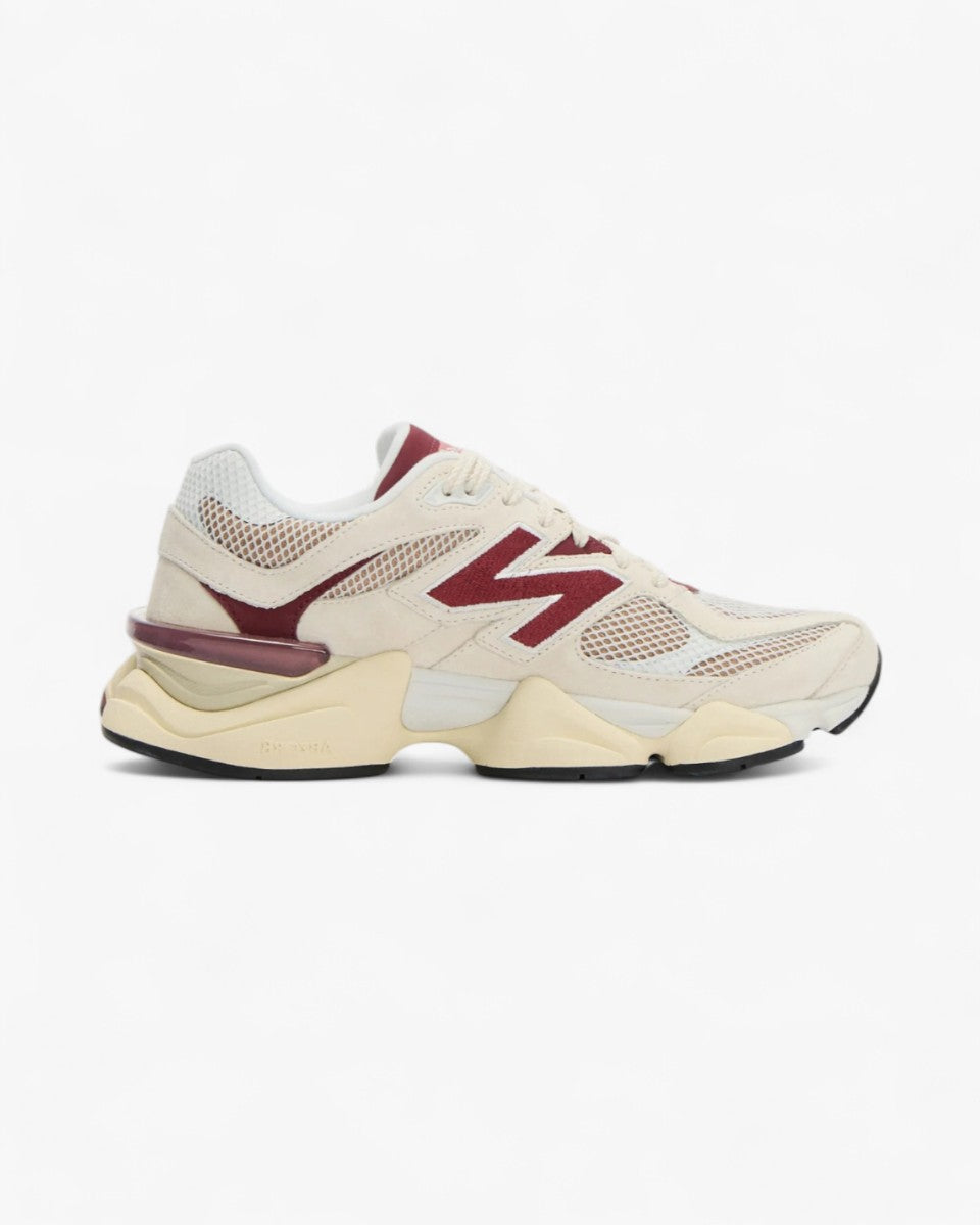 New Balance 9060 Linen Burgundy