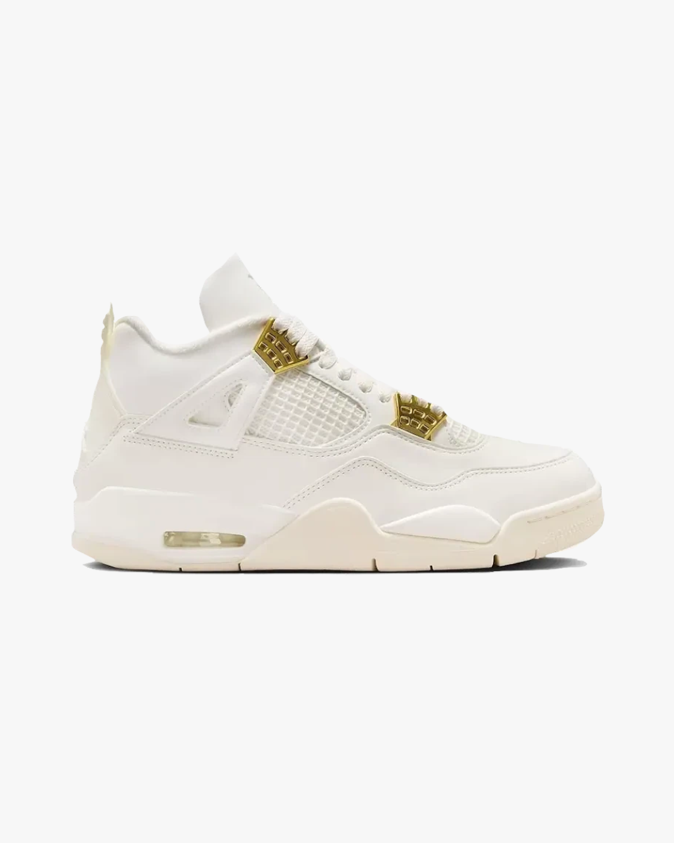 Air Jordan 4 Sail Metallic Gold