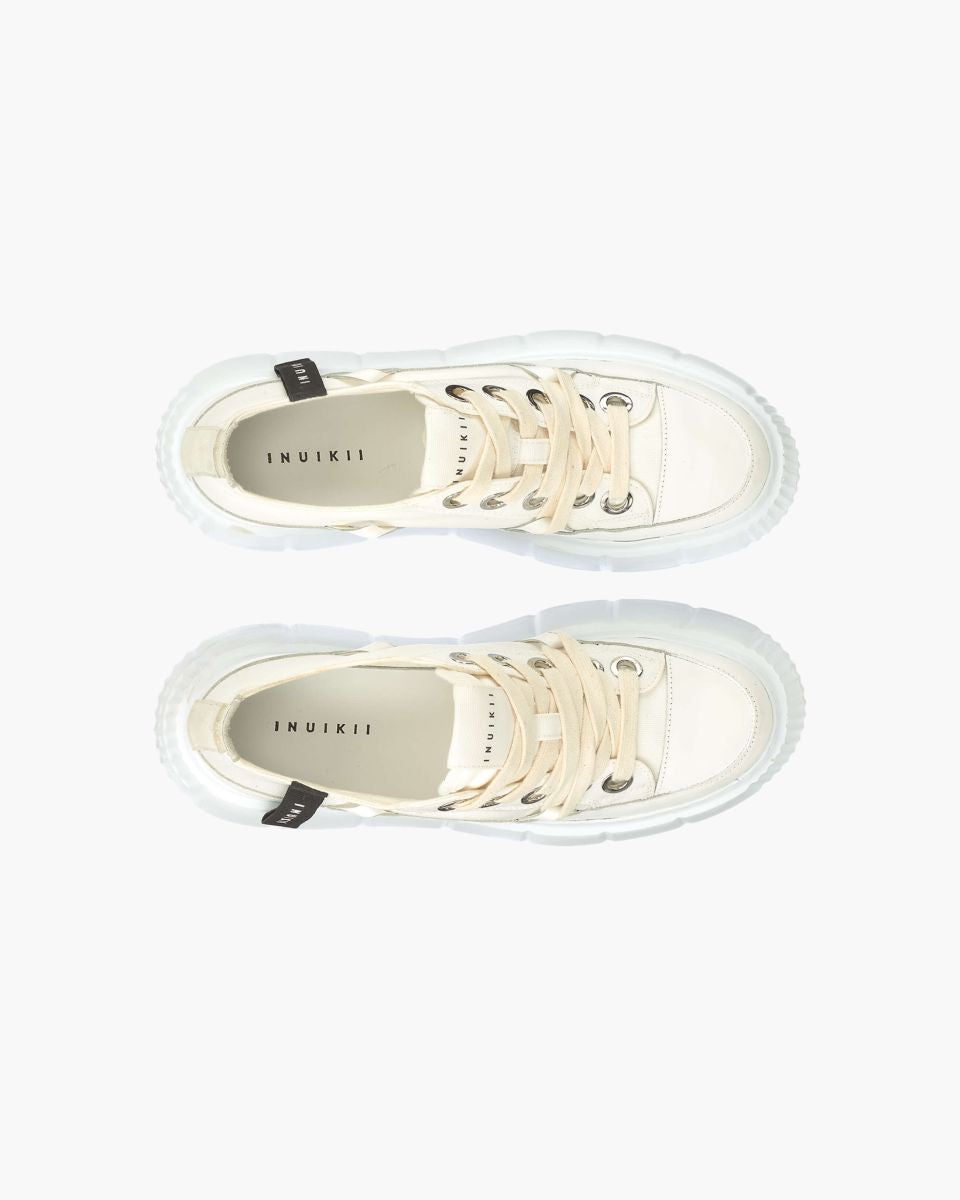 INUIKII MATILDA CANVAS LOW WHITE - GOT'EM