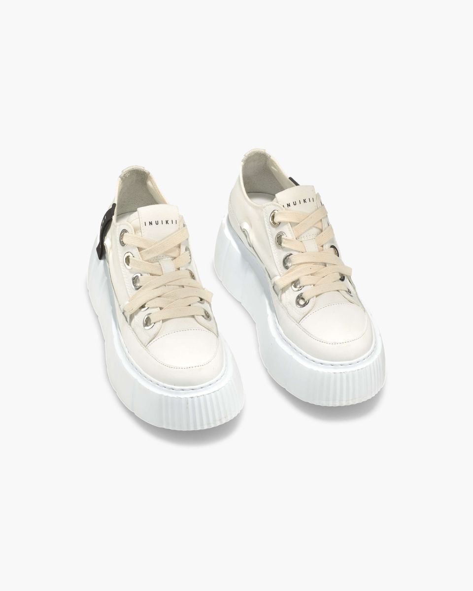 INUIKII MATILDA CANVAS LOW WHITE - GOT'EM