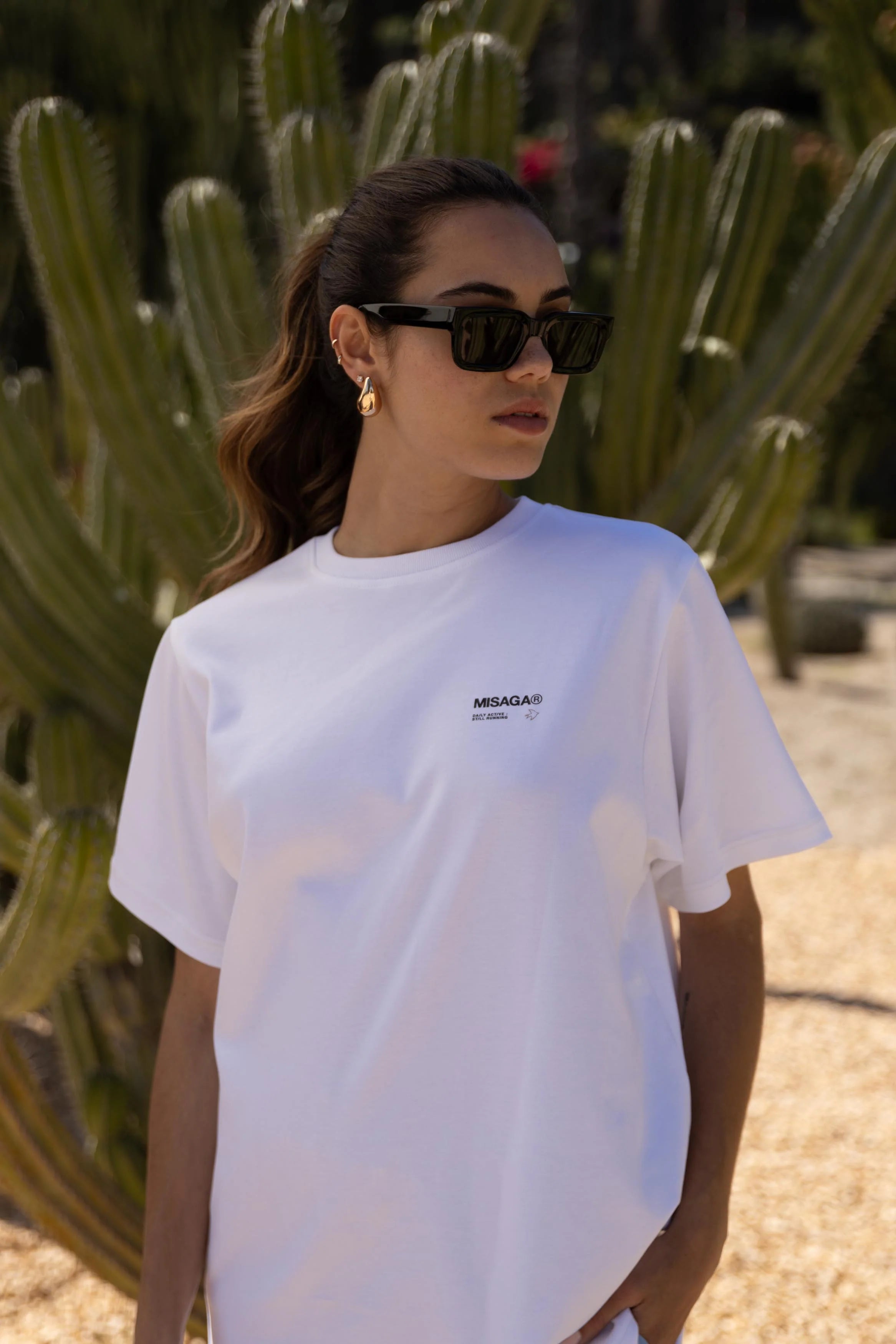 DAILY RELAXED T-SHIRT WHITE - GOT'EM