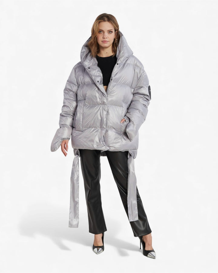 MMC Studio Kurtka Puchowa Jesso Light Grey - GOT'EM