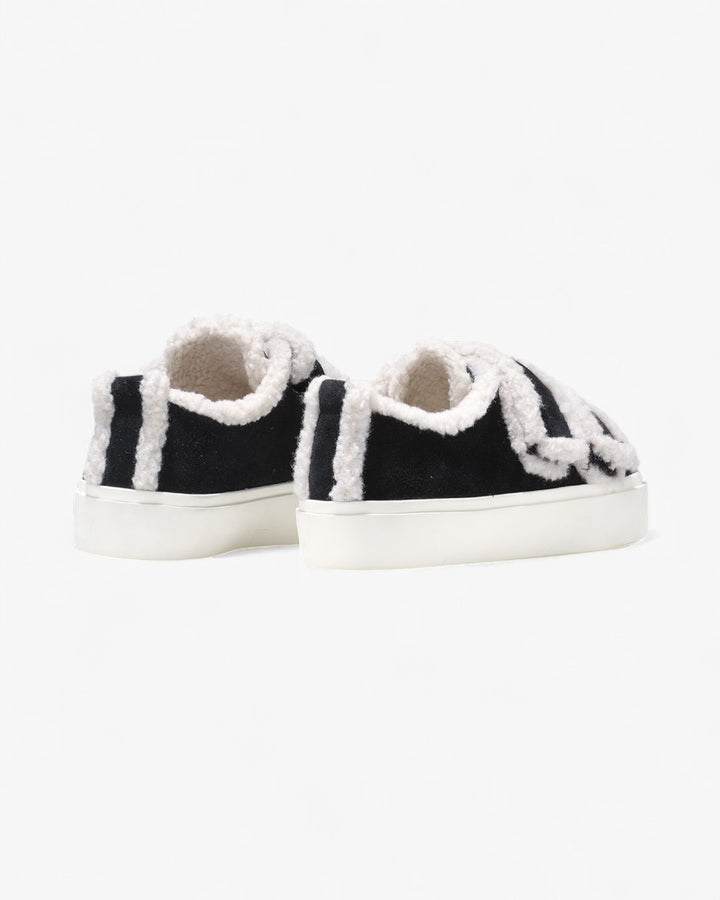 Inuikii Buty Shearling Low Velcro Czarne - GOT'EM