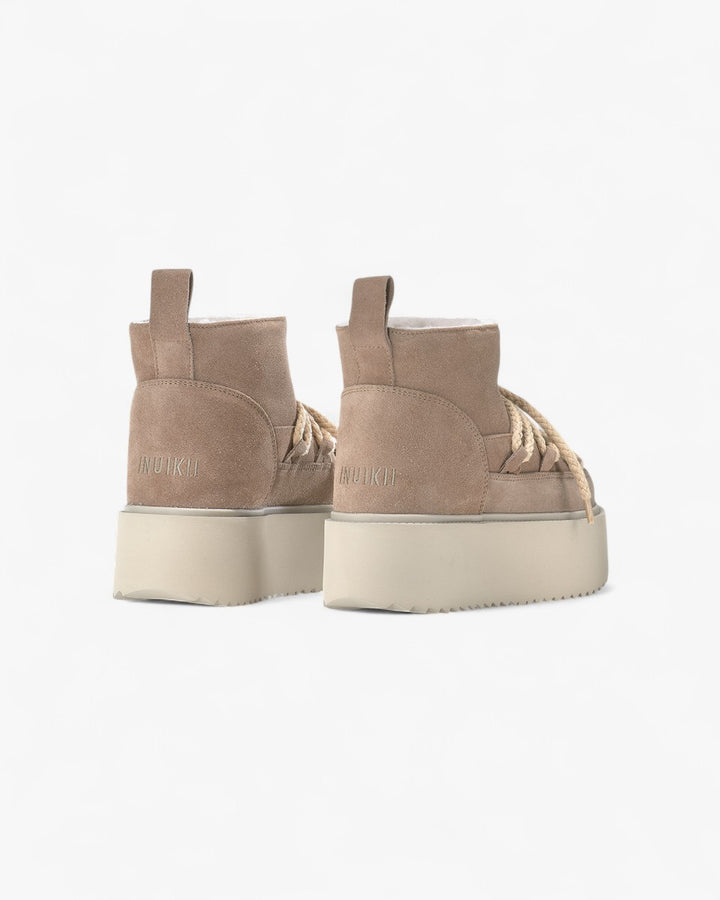 Inuikii Buty Classic Low Platform Beżowe - GOT'EM