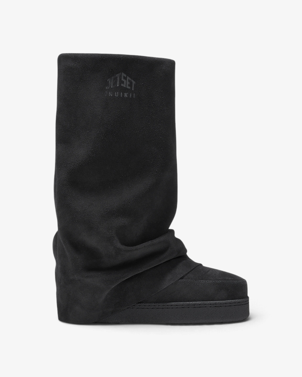 Inuikii Śniegowce JetSet Drape High Black