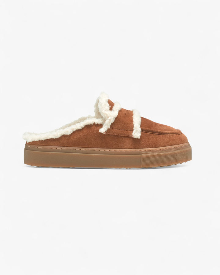 Inuikii Mule Wool Brązowe - GOT'EM