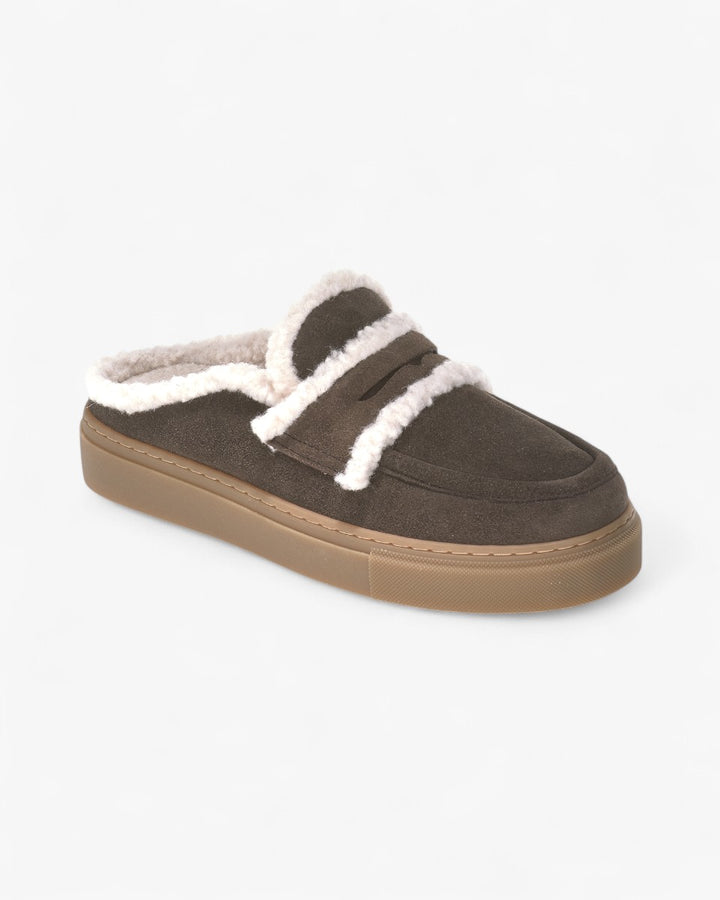 Inuikii Mule Wool Ciemny Brąz - GOT'EM
