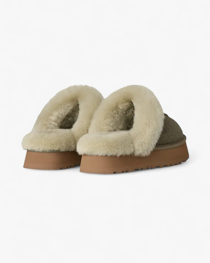 UGG Disquette Slipper Moss Green Muted Brass - GOT'EM