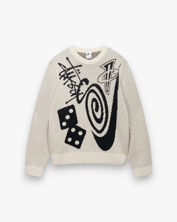 Stussy x Nike Icon Knit Sweater Natural - GOT'EM