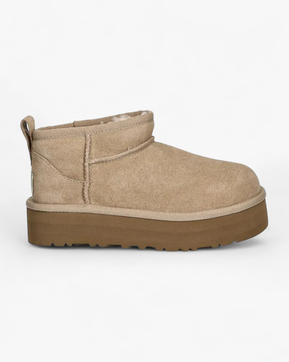UGG Classic Ultra Mini Platform Boot Sand