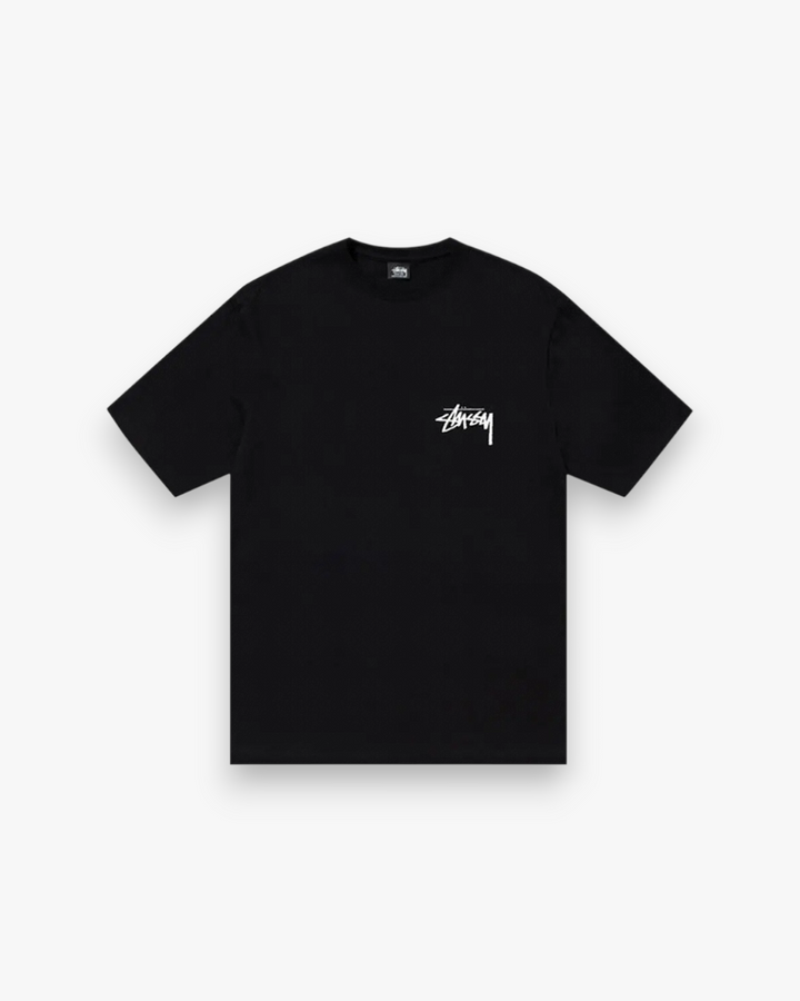 Stussy Plush Tee Black - GOT'EM
