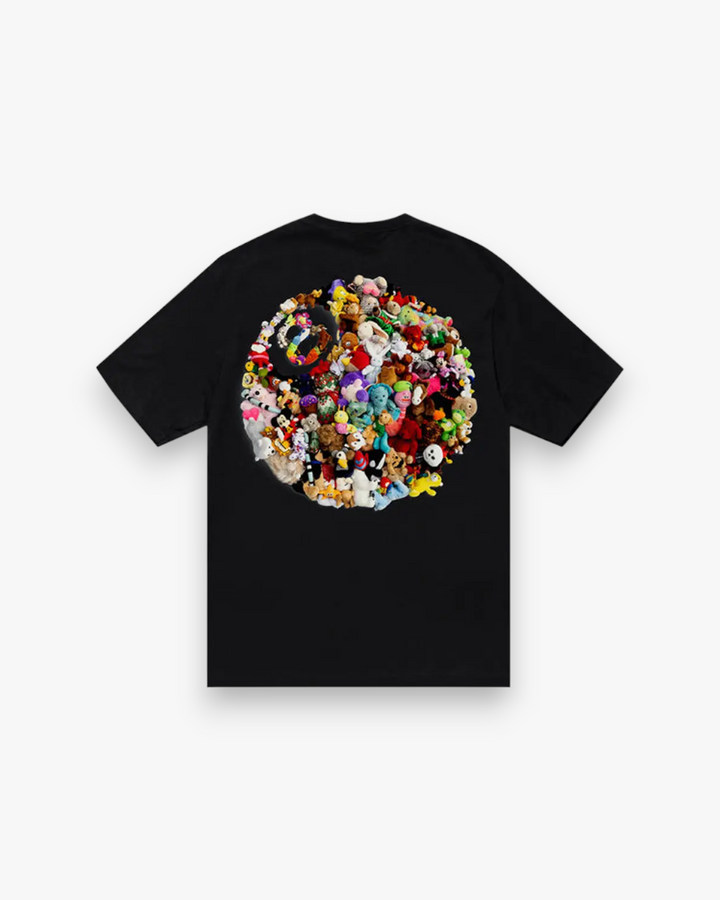 Stussy Plush Tee Black - GOT'EM