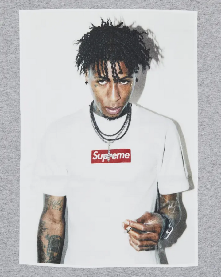 Supreme NBA Youngboy Tee Heather Grey - GOT'EM