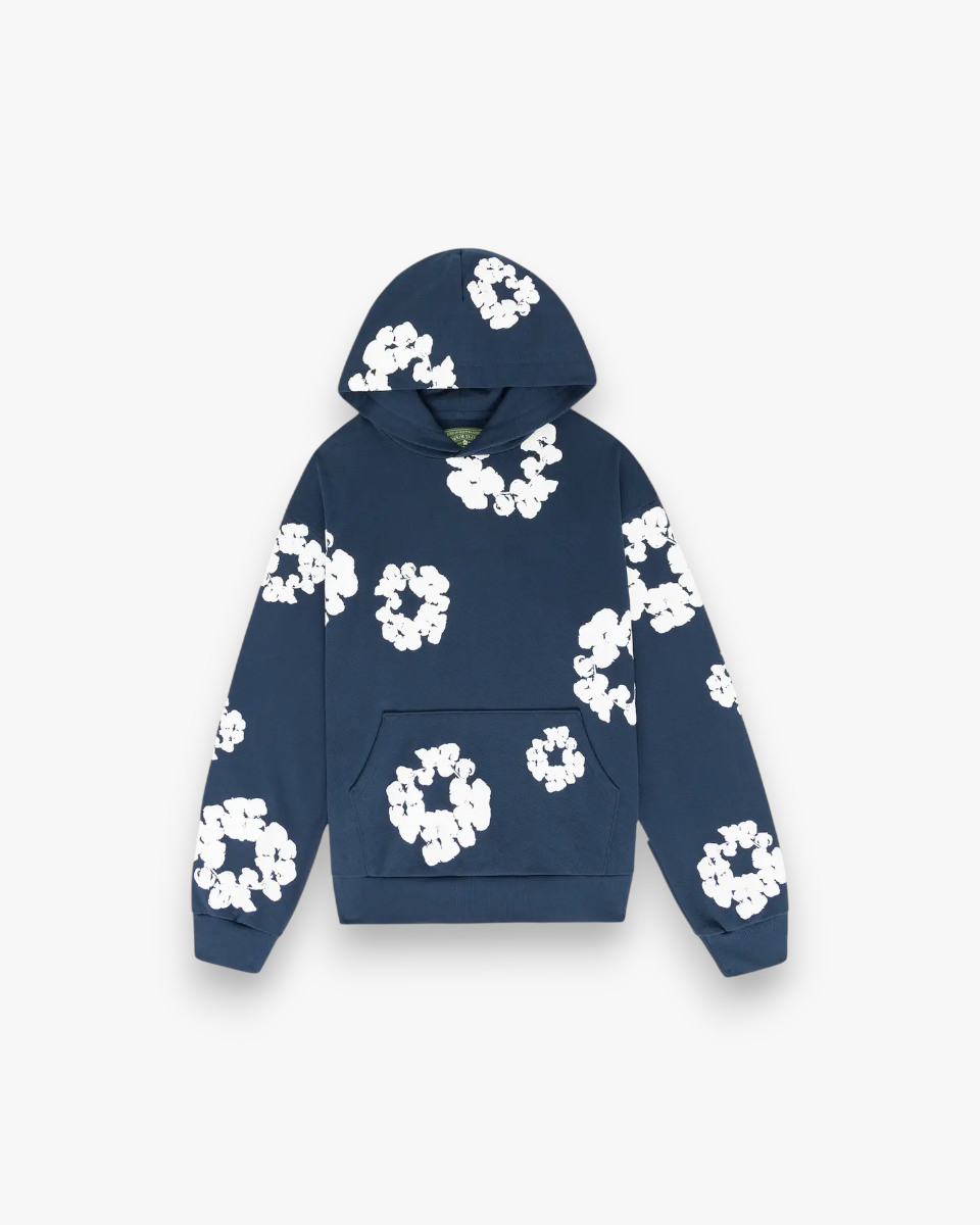 Denim Tears The Cotton Wreath Sweatshirt Navy - GOT'EM