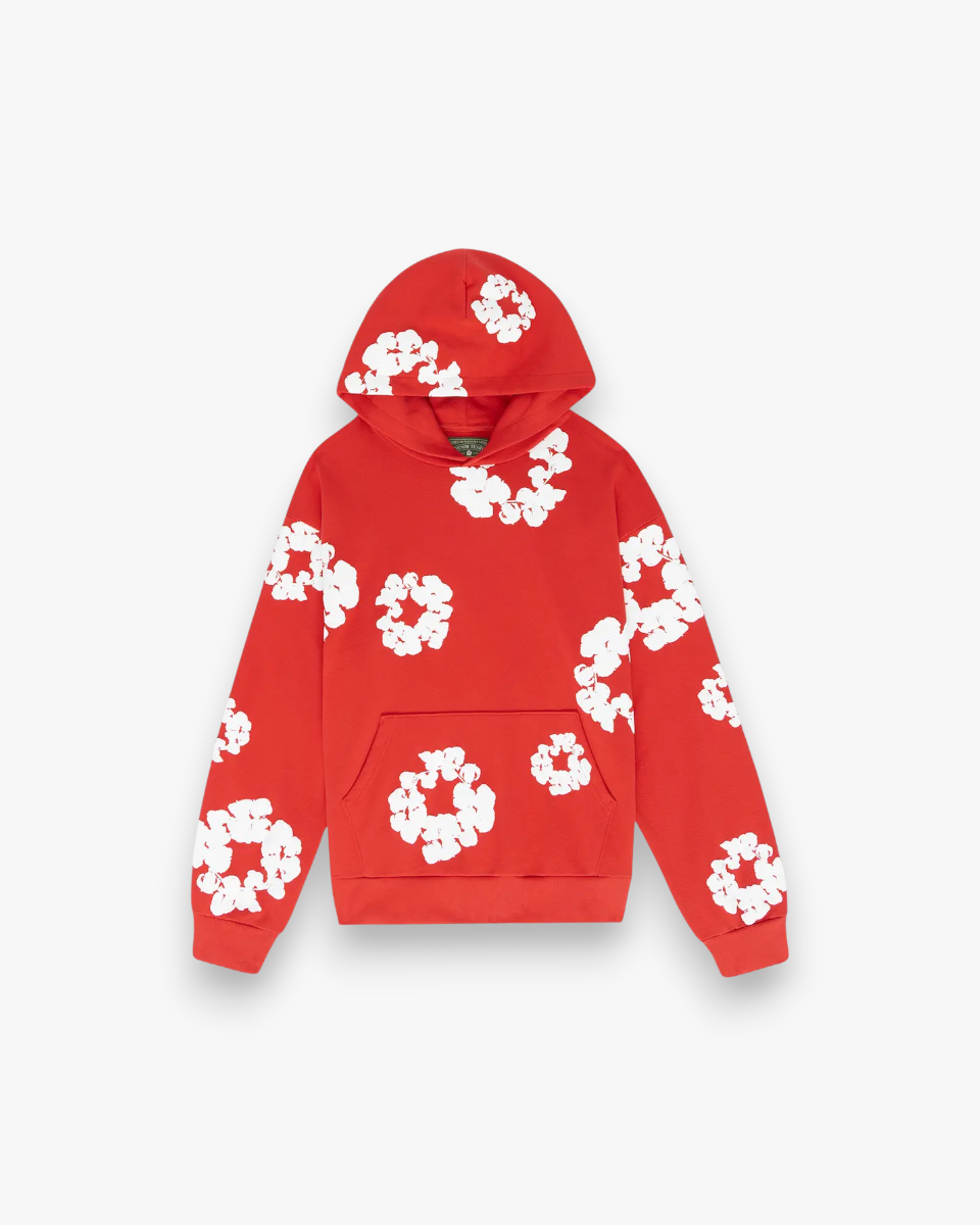 Denim Tears The Cotton Wreath Sweatshirt Red - GOT'EM