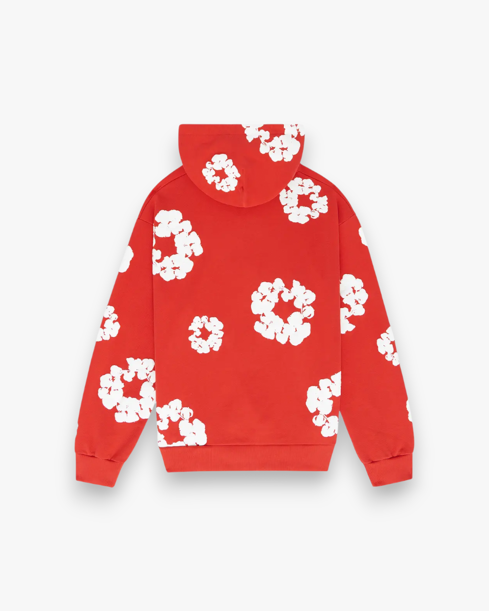 Denim Tears The Cotton Wreath Sweatshirt Red - GOT'EM