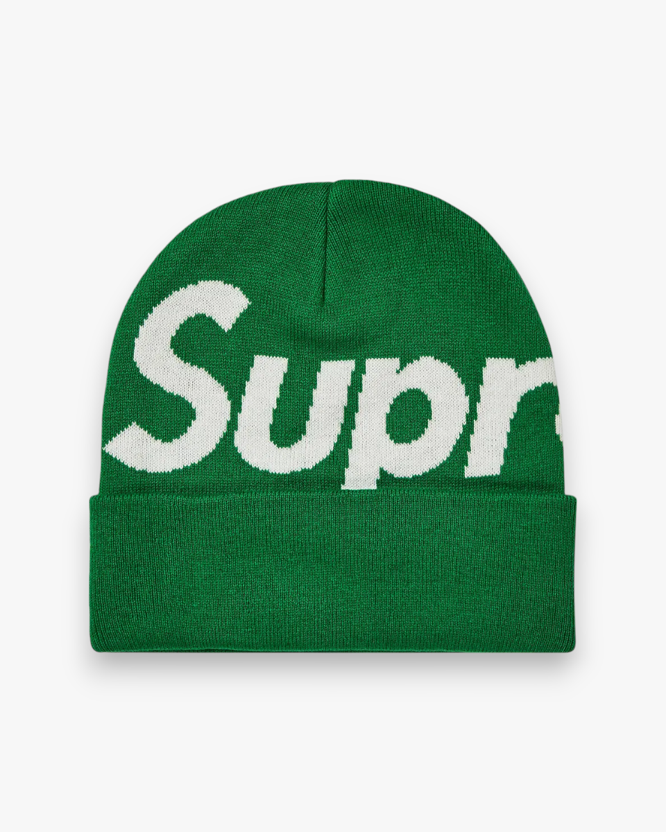 Supreme Big Logo Beanie (FW23) Green - GOT'EM