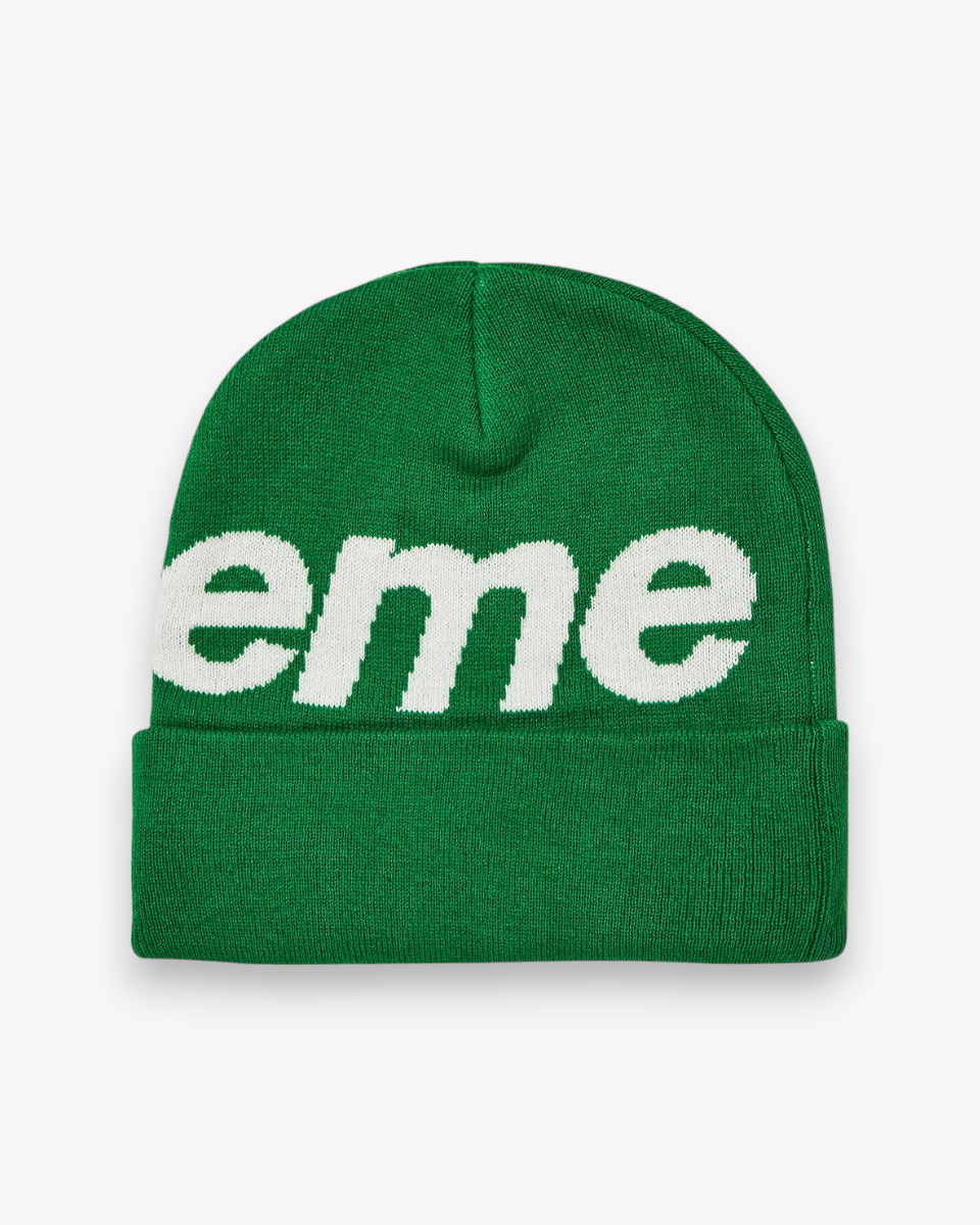 Supreme Big Logo Beanie (FW23) Green - GOT'EM