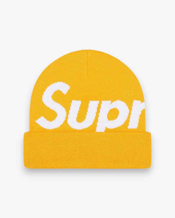 Supreme Big Logo Beanie (FW23) Gold - GOT'EM