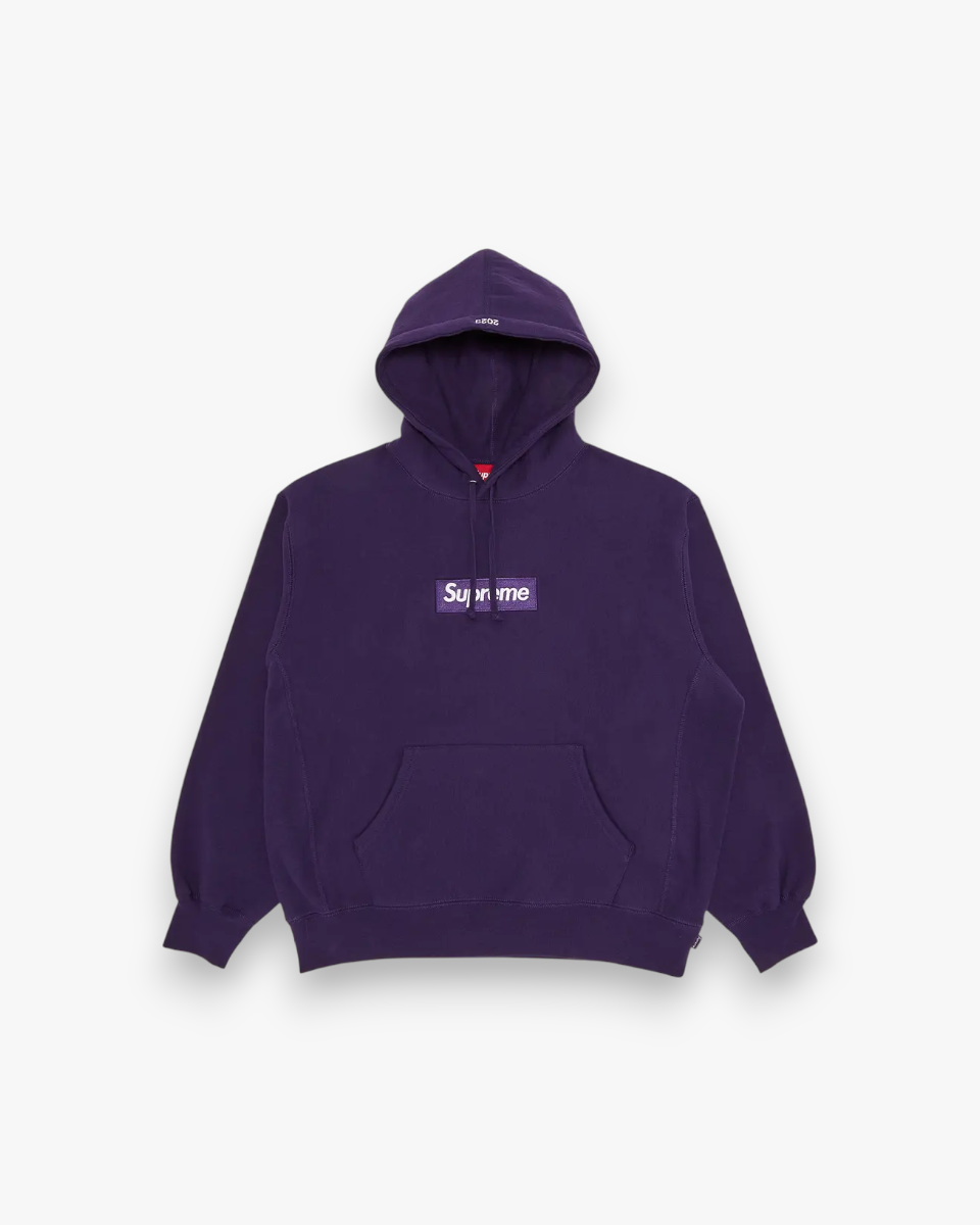 Supreme Box Logo Hooded Sweatshirt (FW23) Dark Purple - GOT'EM