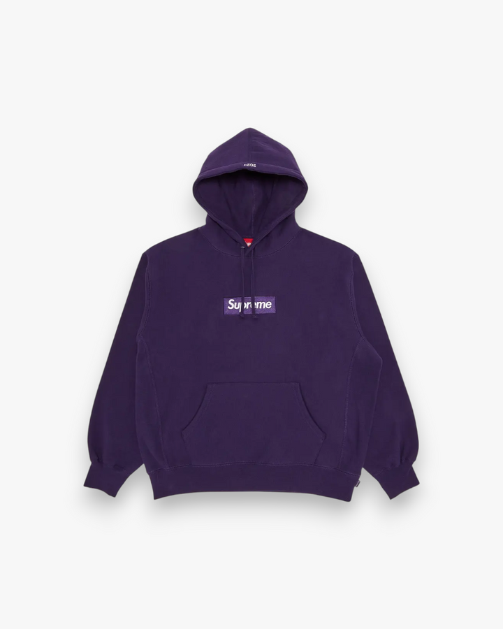 Supreme Box Logo Hooded Sweatshirt (FW23) Dark Purple - GOT'EM