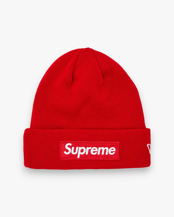 Supreme New Era Box Logo Beanie (FW23) Red - GOT'EM