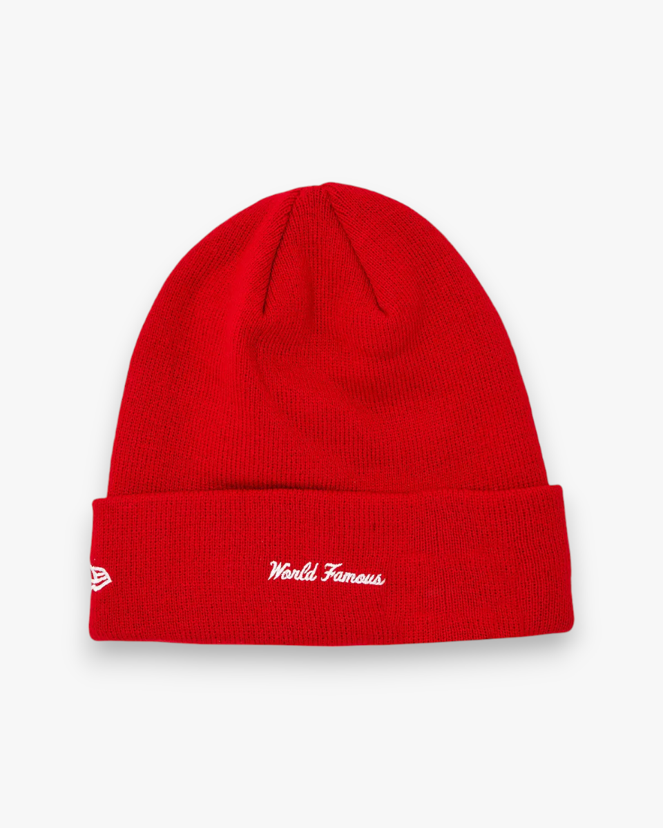 Supreme New Era Box Logo Beanie (FW23) Red - GOT'EM