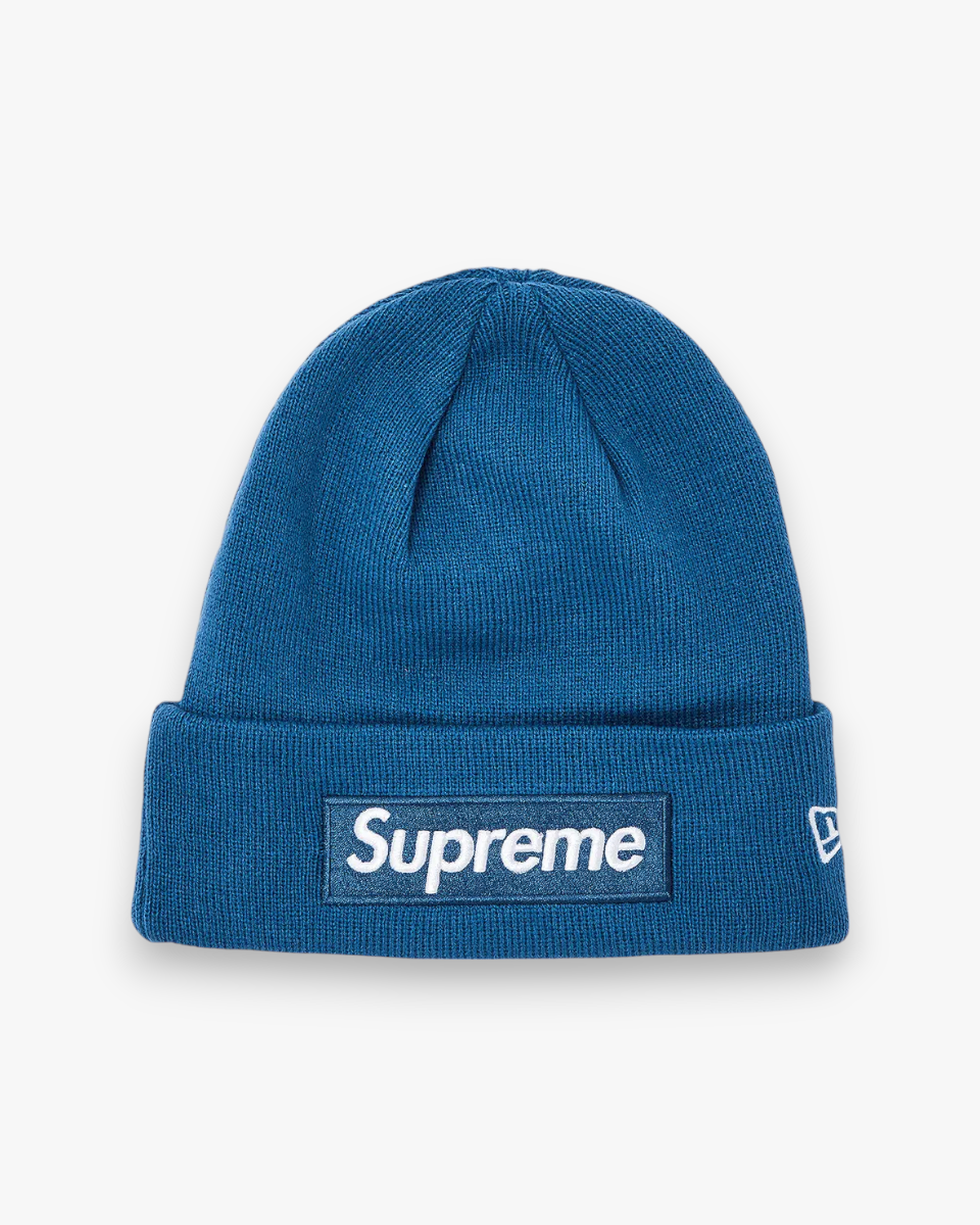 Supreme New Era Box Logo Beanie (FW23) Blue - GOT'EM