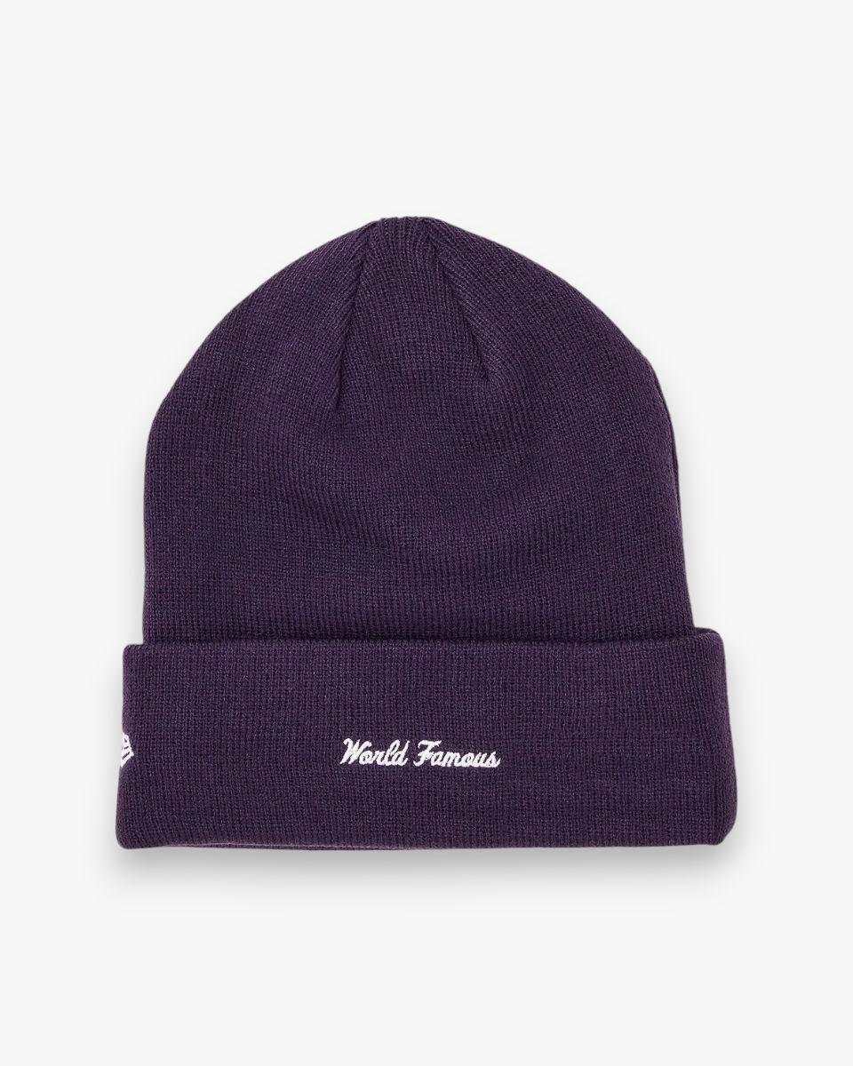 Supreme New Era Box Logo Beanie (FW23) Dark Purple - GOT'EM