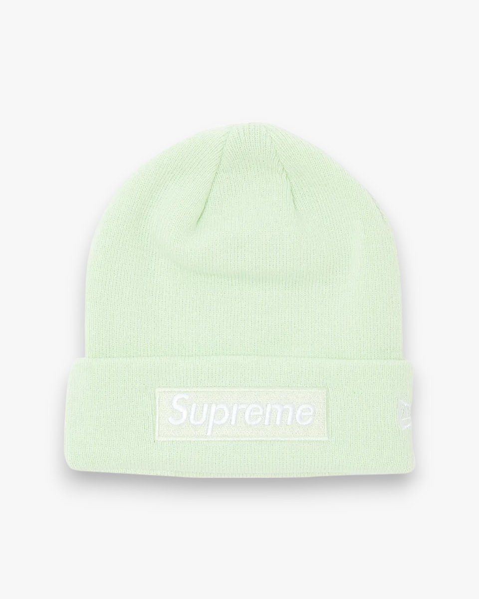 Supreme New Era Box Logo Beanie (FW23) Light Green - GOT'EM