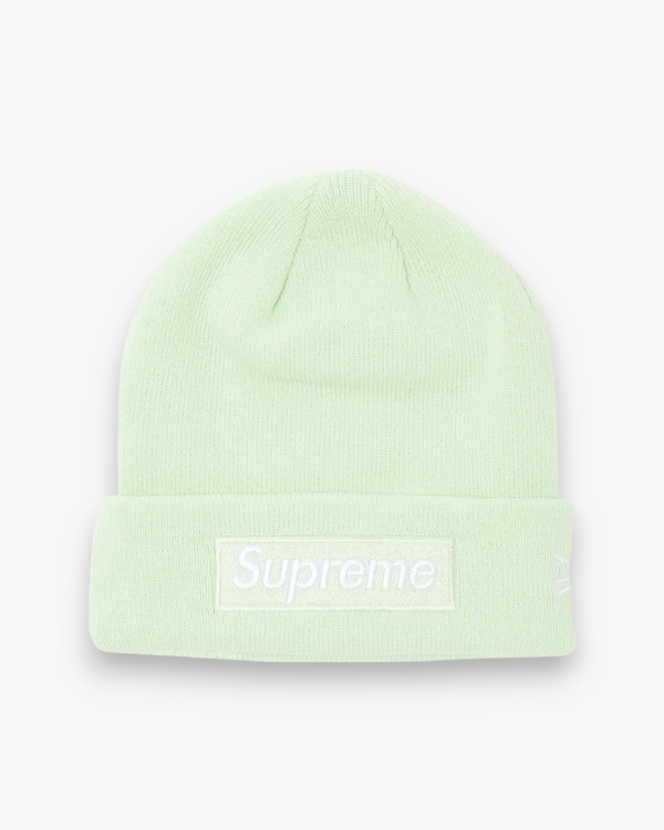 Supreme New Era Box Logo Beanie (FW23) Light Green - GOT'EM