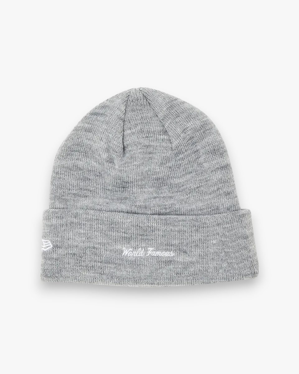 Supreme New Era Box Logo Beanie (FW23) Heather Grey - GOT'EM