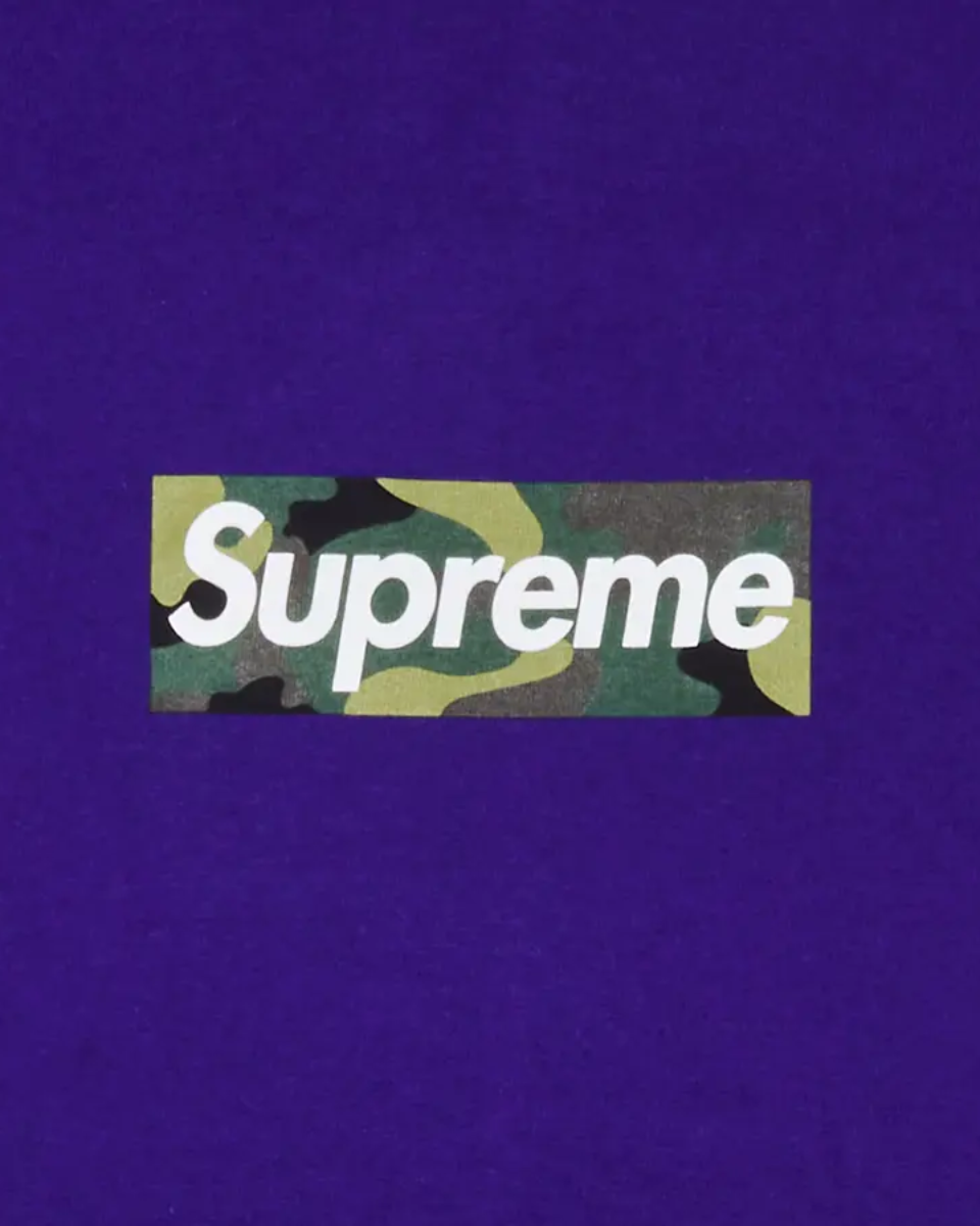 Supreme Box Logo Tee (FW23) Purple - GOT'EM