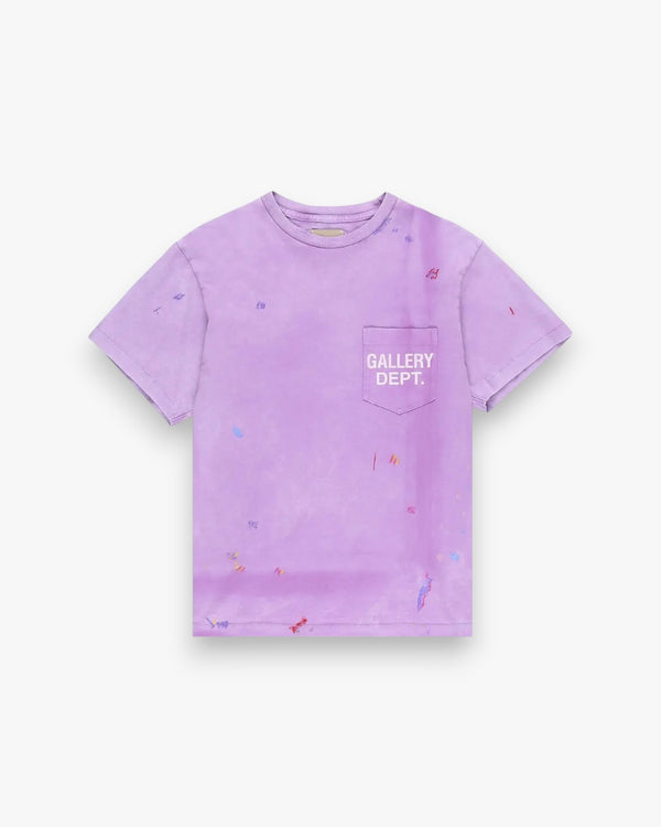 Gallery Dept. Vintage Logo Painted Tee Purple - GOT'EM