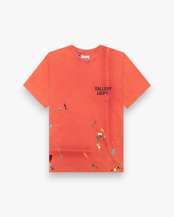 Gallery Dept. Vintage Logo Painted Tee Red - GOT'EM