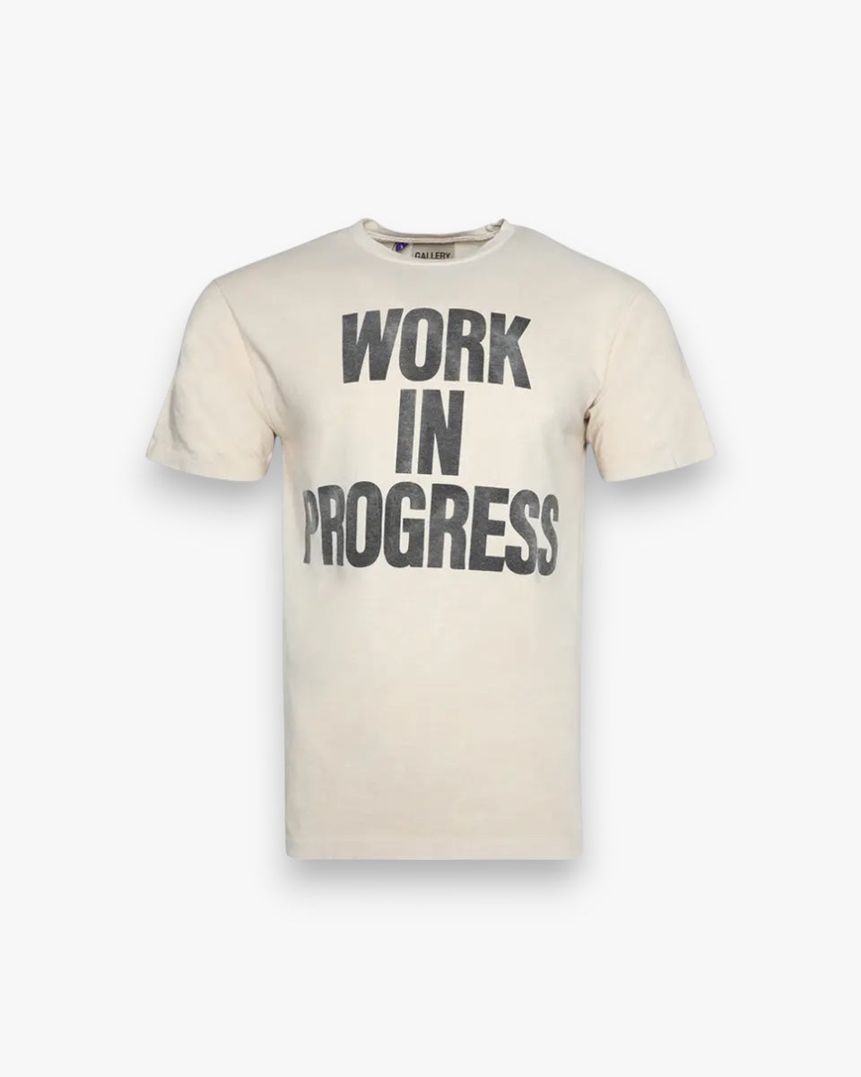 Gallery Dept. Work In Progress Tee Antique White