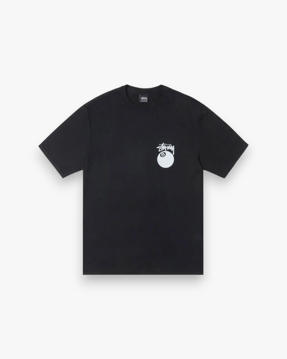 Stussy 8 Ball Tee Black - GOT'EM