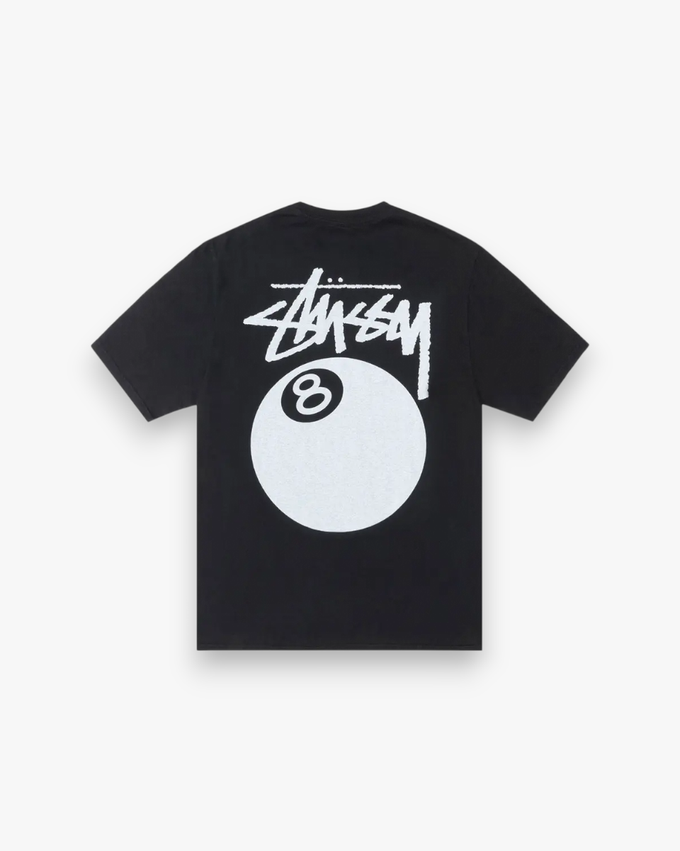 Stussy 8 Ball Tee Black - GOT'EM