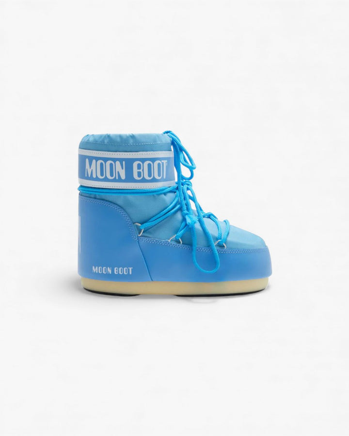 Moon Boot Śniegowce Icon Low Nylon Blue - GOT'EM