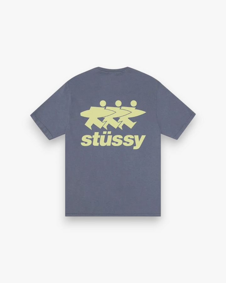Stussy Surfwalk Tee Indigo - GOT'EM