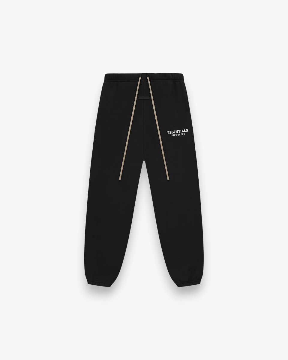 Fear of God Essentials Fleece Sweatpant Black - GOT'EM