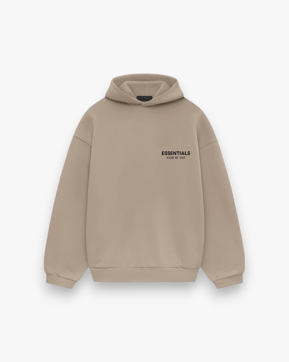 Fear of God Essentials Fleece Hoodie II Desert Sand - GOT'EM