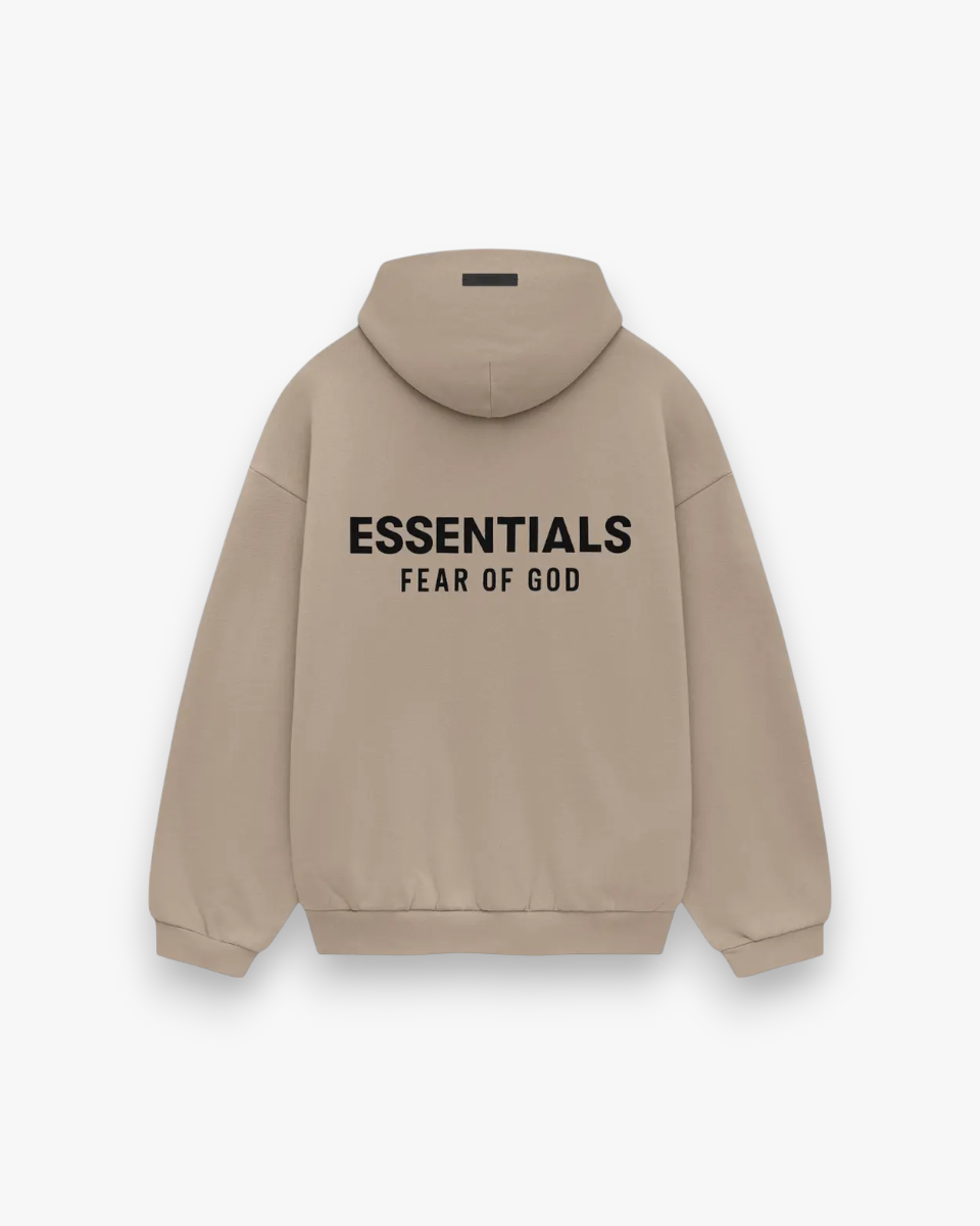 Fear of God Essentials Fleece Hoodie II Desert Sand - GOT'EM