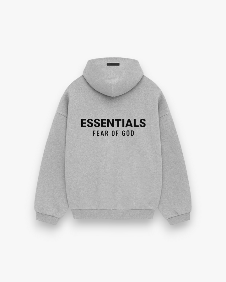 Fear of God Essentials Fleece Hoodie II Light Heather Grey - GOT'EM