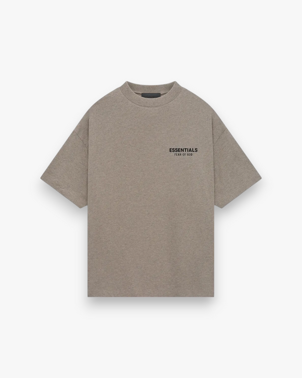 Fear of God Essentials Jersey Crewneck Tee Heather Grey - GOT'EM