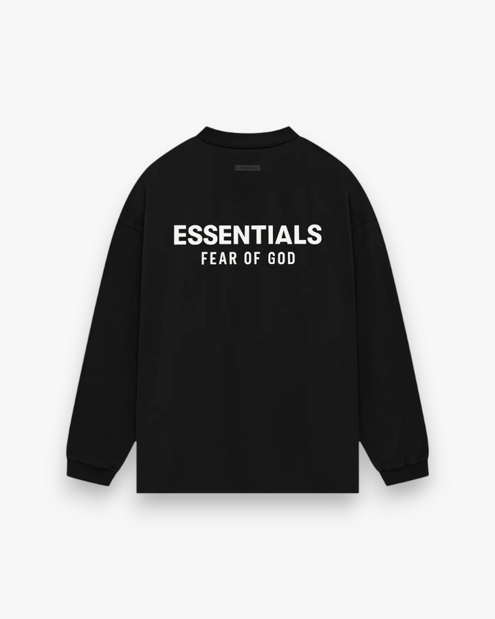 Fear of God Essentials Jersey Long-Sleeve Shirt Black - GOT'EM
