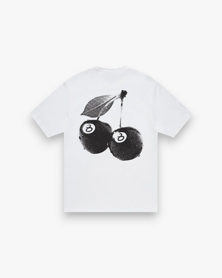 Stussy Cherries Tee White - GOT'EM